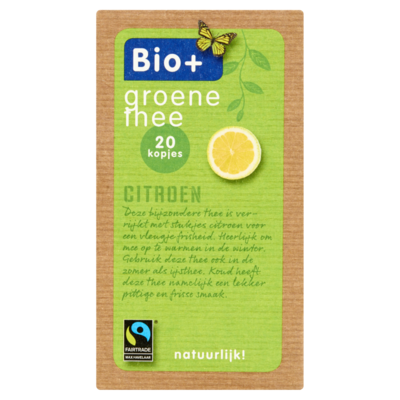 Bio+ Groene Thee 20 x 2 g