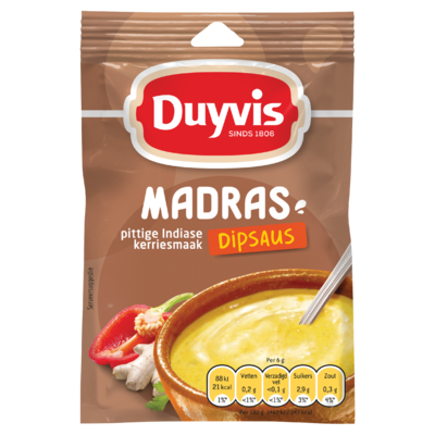 Duyvis Dipsausmix Madras Dipsaus Pittige Indiase Kerriesmaak 6g
