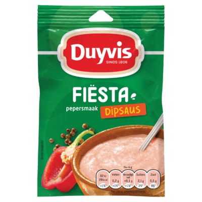 Duyvis Dipsausmix Fiesta Dipsaus Pepersmaak 6g