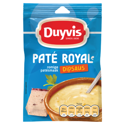 Duyvis Dipsausmix Pate Royal Dipsaus Romige Patesmaak 6g