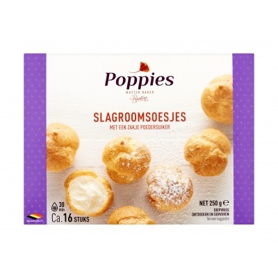 Poppies Slagroomsoesjes