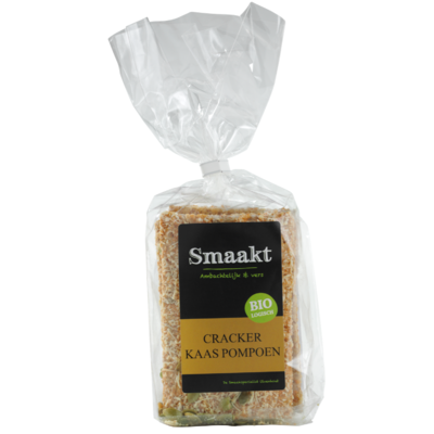 Smaakt Crackers kaas/pompoen