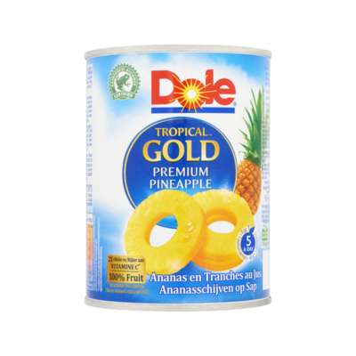 Dole Tropical Gold Ananasschijven op Sap