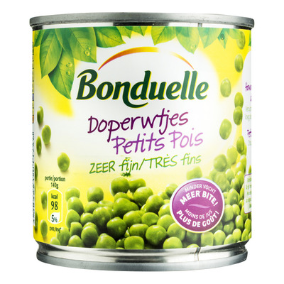 Bonduelle Doperwtjes zeer fijn