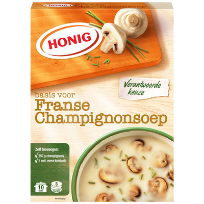 Honig Franse champignonsoep