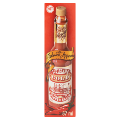 Louisiana Gold red pepper sauce
