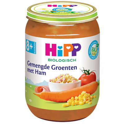 Hipp Gemengde groenten biologisch 8 maanden