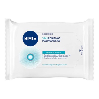 Nivea Visage Reinigings peelingdoekjes