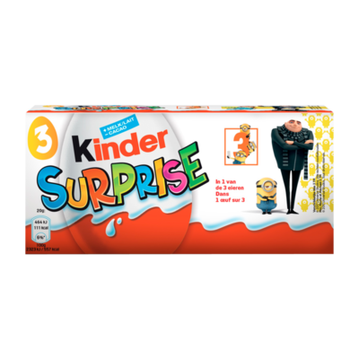Kinder Surprise Verschrikkelijke Ikke 3 TM 3 Stuks
