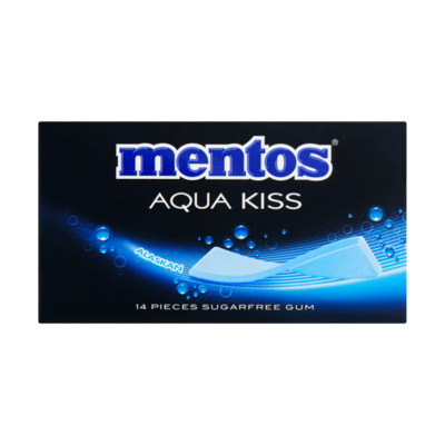 Mentos Gum Aqua Kiss Alaskan 14 Stuks