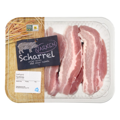 Huismerk Scharrel speklapjes