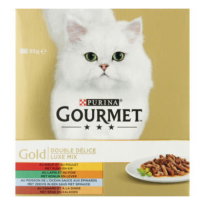 Gourmet Gold luxe mix 8-pack o.a. rund & kip