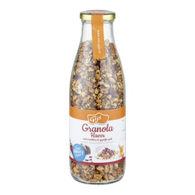 GIJS Granola haver vruchten & gepofte spelt