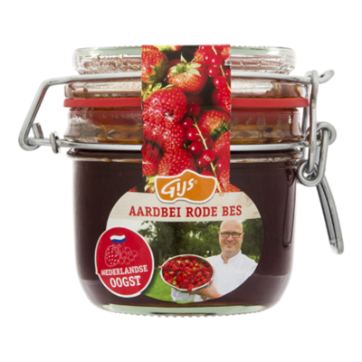 GIJS Aardbei - rode bes jam