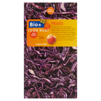 Bio+ Rode kool met appeltjes