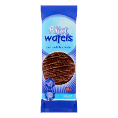 Rijstwafels met Melkchocolade