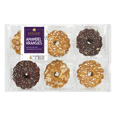 Huismerk Kerstkransmix chocolade- grein- amandel