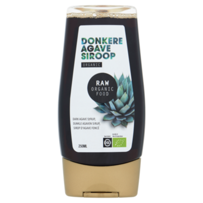 Raw Organic Food Agavesiroop Donker RAW Bio