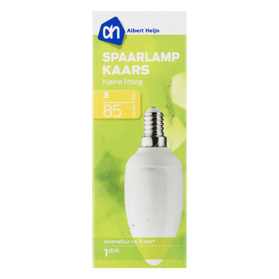 AH Spaarlamp kaars 3W kleine fitting