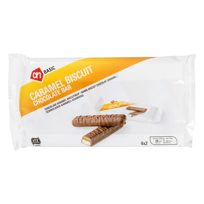 Budget Huismerk Candybar karamel-biscuit