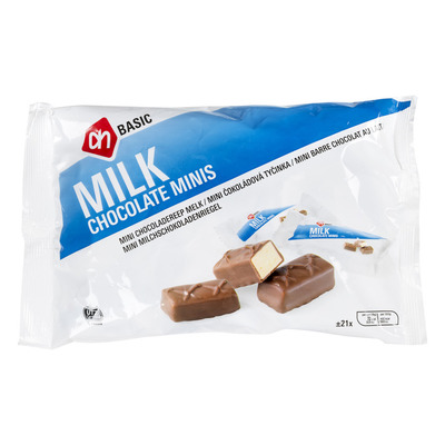 Budget Huismerk Candybars melkchocolade