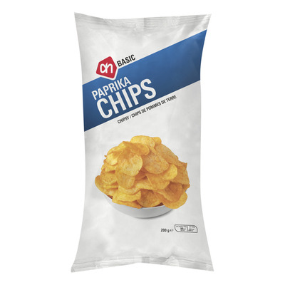 Budget Huismerk Chips paprika