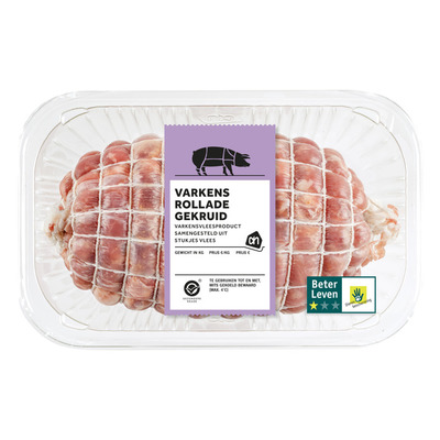 Huismerk Varkensrollade gekruid