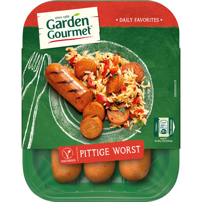 Garden Gourmet Vegetarische pittige worst