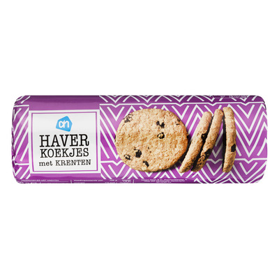 Huismerk Haverkoekjes met krenten