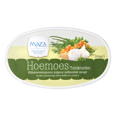 Maza Hoemoes met tuinkruiden