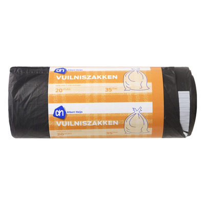 Huismerk Vuilnisemmerzakken 35L