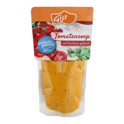 GIJS Kruidige tomatensoep