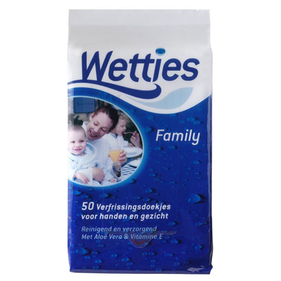Wetties Family verfrissingsdoekjes