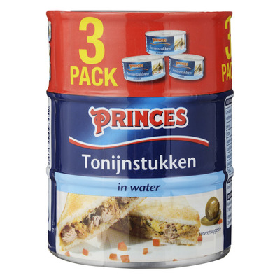 Princes Tonijnstukken water