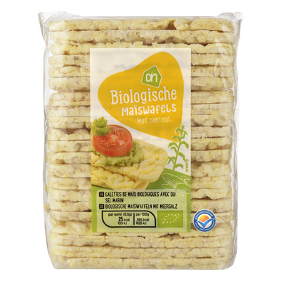 AH Biologisch Maïswafels met zeezout