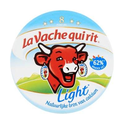 La Vache qui rit Zachte Romige Smeerkaas Light 8 Puntjes