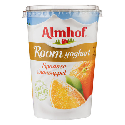 Almhof Roomyoghurt Spaanse sinaasappel