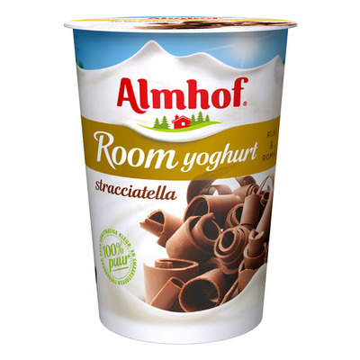 Almhof Roomyoghurt stracciatella