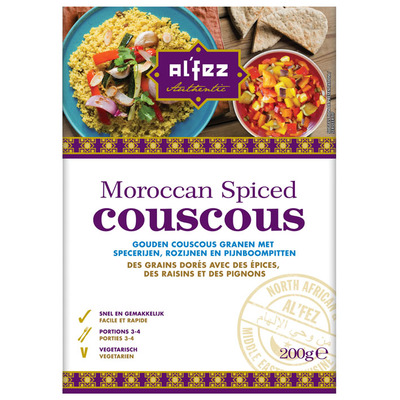 Al'Fez Moroccan spiced couscous