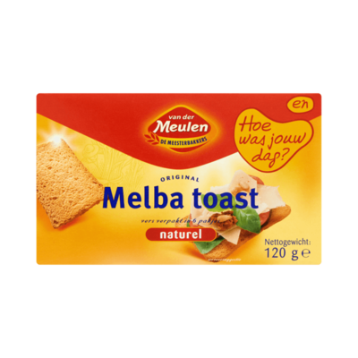 Van Der Meulen Original Melba Toast Naturel