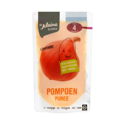 De Kleine Keuken Biologisch Vers Pompoenhapje Vanaf 4 Maanden