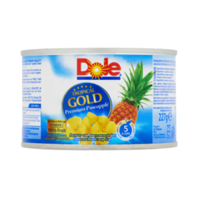 Dole Tropical Gold Ananaschunks op Sap