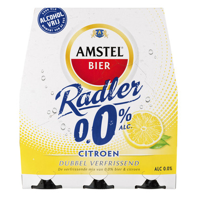 Amstel Radler citroen 0.0%