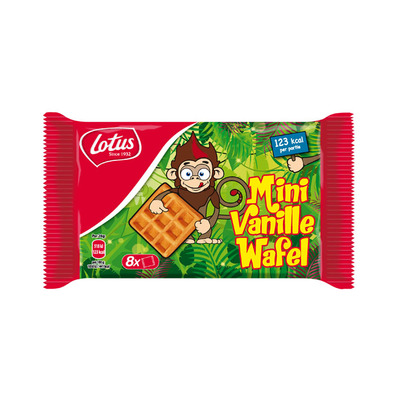 Lotus Mini vanille wafels
