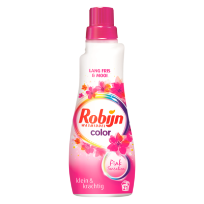 Robijn Klein & Krachtig Wasmiddel Pink Sensation Color 21 Wasbeurten