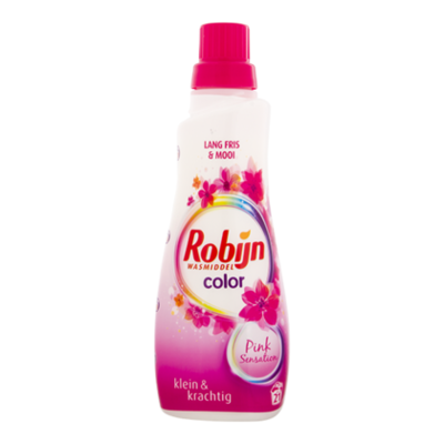 Robijn Wasmiddel Vloeibaar color pink