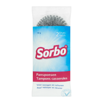 Sorbo Pansponsen 2 Stuks