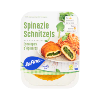 SoFine Spinazie Schnitzels