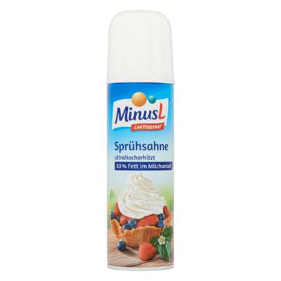 MinusL Lactosevrije Spuitslagroom