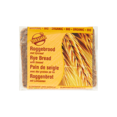 TerraSana Roggebrood met Lijnzaad